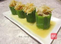 蒜蓉干贝蒸丝瓜的做法图解9