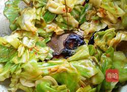 蒜蓉辣椒酱炒包菜的做法图解9