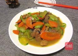 黄瓜炒肉片的做法图解8