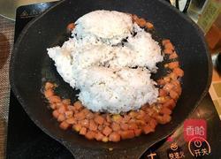 酱油炒饭的做法图解5