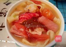 茄汁鱼丸扯面的做法图解17