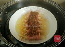 蒜蓉金针菇培根卷的做法图解10