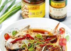 黄豆酱蒸鲳鱼的做法图解12