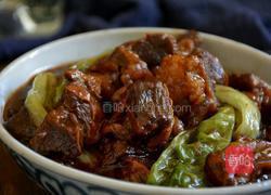 黄豆酱焖牛腩的做法图解14