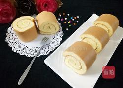 原味蛋糕卷(后蛋法)的做法图解1