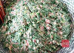 Illustration of how to make shepherd's purse and meat buns 13