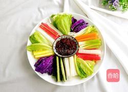 美味蘸酱菜的做法图解8