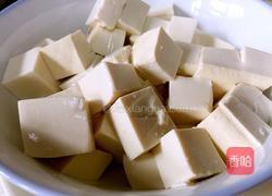 肉末蒸豆腐的做法图解1