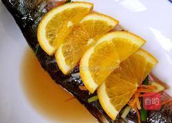 橙香鲈鱼的做法图解3