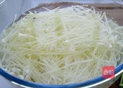 青椒土豆丝的做法图解3