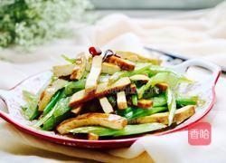 西芹炒豆干的做法图解11