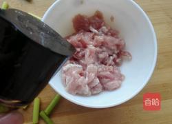 蒜薹炒肉的做法图解3