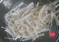 凉拌金针菇黄瓜的做法图解7