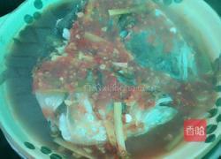 蒜蓉辣椒酱鱼头的做法图解8