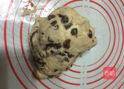 蔓越莓葡萄干软欧包的做法图解2