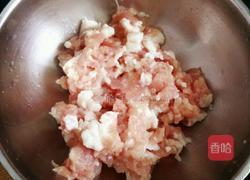 蒜苗肉末花菜的做法图解3