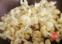 蒜苗肉末花菜的做法图解13