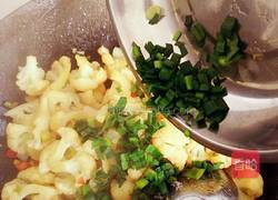 蒜苗肉末花菜的做法图解16