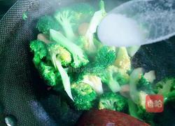 鸟巢(西兰花炒鹌鹑蛋)的做法图解7