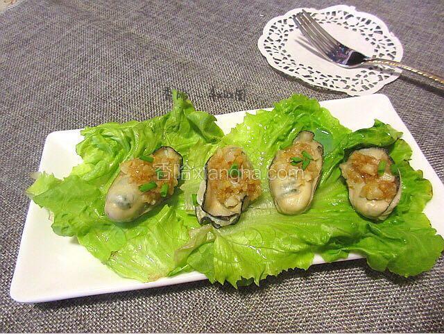 蒜蓉蒸生蚝