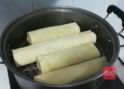 猪肉干豆腐卷的做法图解7