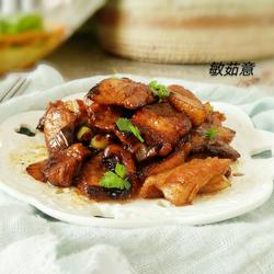 酱油炒五花肉的做法[图]