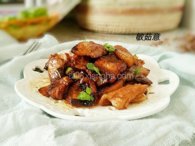 酱油炒五花肉