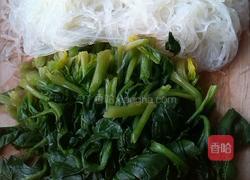 菠菜拌粉丝的做法图解6