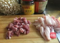 肉沫炒黄豆酱的做法图解2