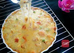 培根玉米肠焗饭的做法图解16