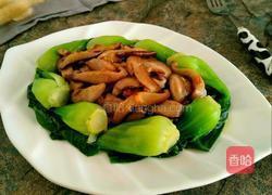 蚝油香菇油菜的做法图解16