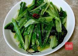 炝炒油麦菜的做法图解5