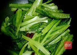 炝炒油麦菜的做法图解4