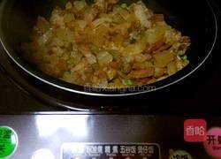 豌豆腊肉焗饭的做法图解7