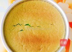 菠菜戚风蛋糕的做法图解16