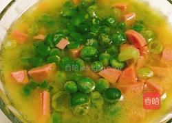 豌豆火腿肠的做法图解5