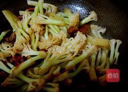 肉片炒花菜的做法图解9