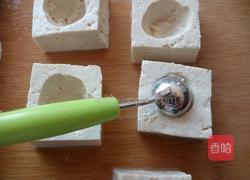 砂锅酿豆腐的做法图解2