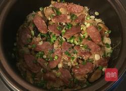 蚝油排骨香菇腊肠饭的做法图解12