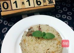 ＃李锦记#蚝油排骨香菇腊肠饭的做法图解13