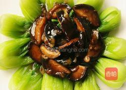 香菇油菜的做法图解8