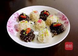 百顺双色珍珠丸子的做法图解27