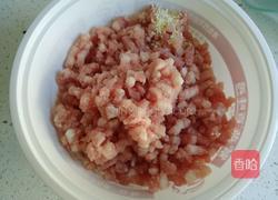 百顺双色珍珠丸子的做法图解3