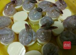 玉子豆腐蒸虾仁的做法图解8