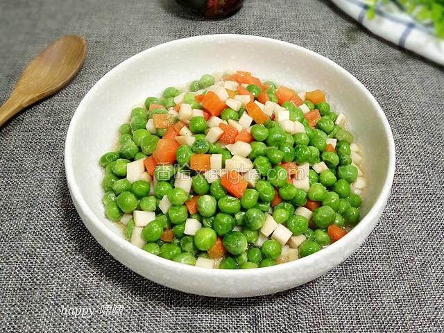 蚝油什锦蔬菜丁