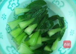 香菇青菜的做法图解3