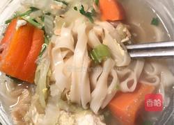 香喷喷的热汤面的做法图解6