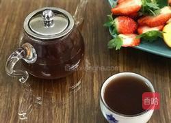 红枣黑枸杞热饮的做法图解6