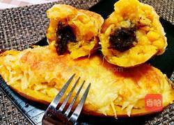 芝士焗红薯的做法图解1