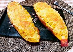 芝士焗红薯的做法图解2